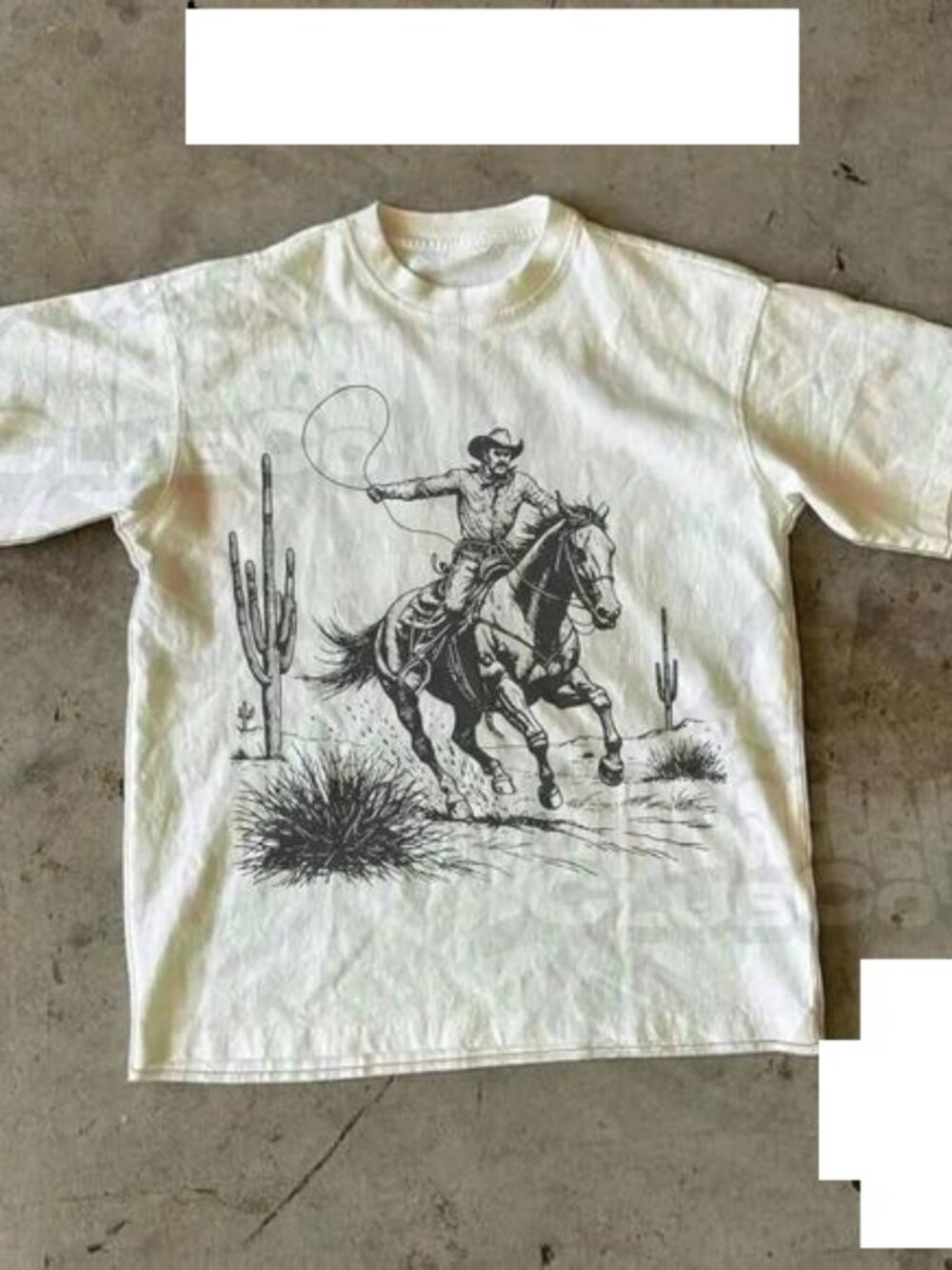 Western Cowboy Shirt, 90S Grunge Rodeo Tee, Retro Outlaw Graphic T Shirt